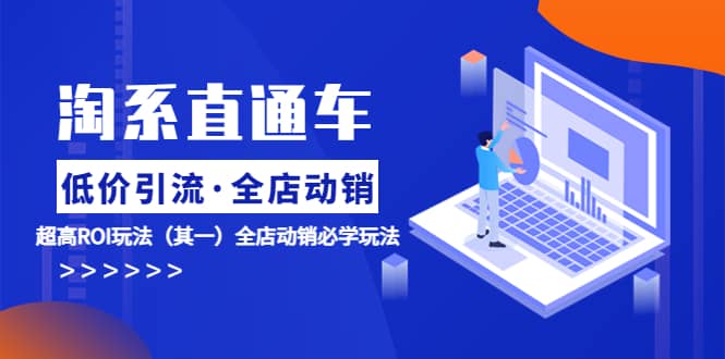 淘系直通车《低价·引流 全店·动销》超高ROI玩法（其一）全店动销必学玩法-互创学社