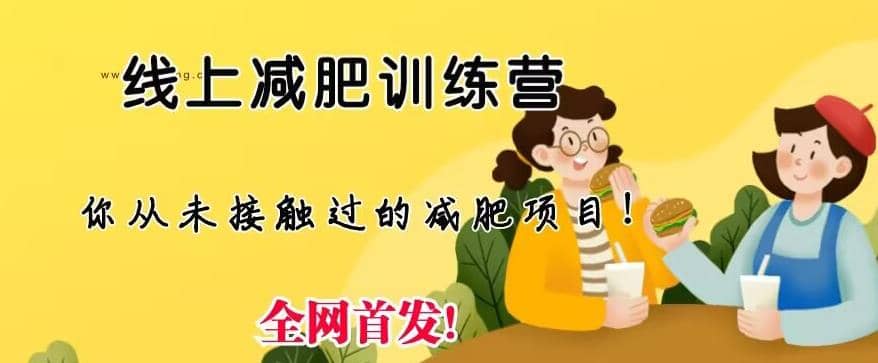 线上减肥训练营，足不出户，仅靠拉几个社群，发几条朋友圈，就可以月实现入五位【揭秘】-互创学社