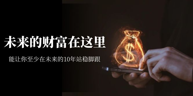某收费文章《未来的财富在这里》能让你至少在未来的10年站稳脚跟-互创学社