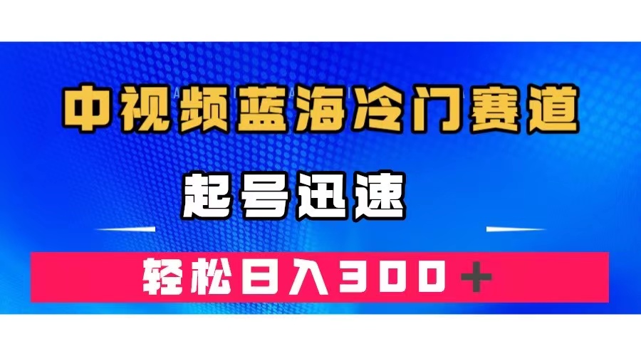 中视频蓝海冷门赛道，韩国视频奇闻解说，起号迅速，日入300＋-互创学社