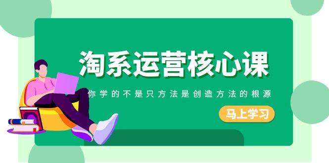 淘系-运营核心课，你学的不是只方法是创造方法的根源（190节课）-互创学社