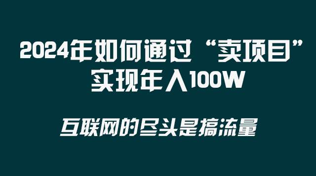 2024年如何通过“卖项目”实现年入100W-互创学社
