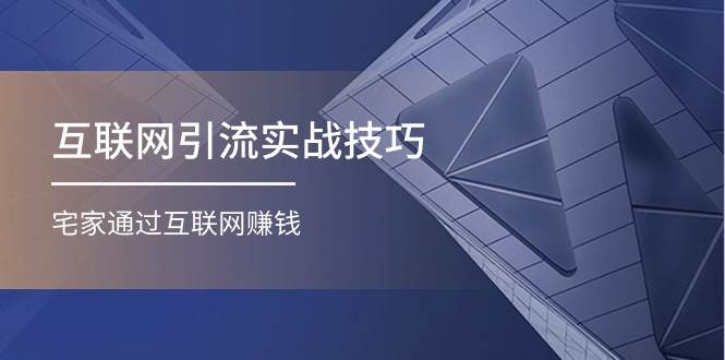 互联网引流实操技巧(适合微商，吸引宝妈)，宅家通过互联网赚钱（17节）-互创学社