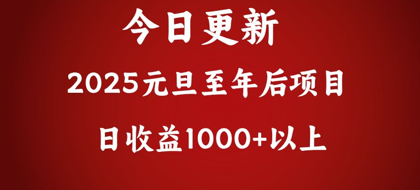 翻身项目，日收益1000+以上-互创学社