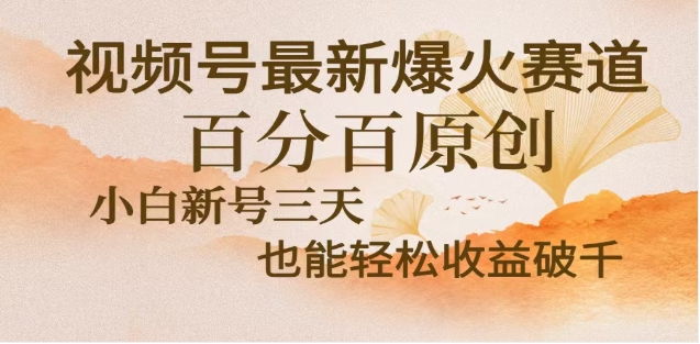 视频号独家玩法，老年养生赛道，无脑搬运爆款视频，日入2000+-互创学社